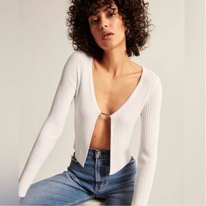 Abercrombie & Fitch Slim Bar Cardigan